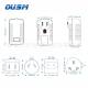 Interchangable Plug 12v 2a 24w ac dc Power Adapter supply 5